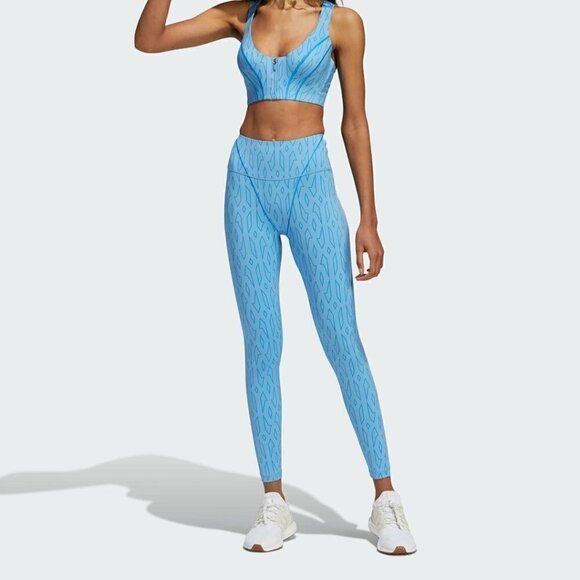 Ivy Park x Adidas Logo Monogram Leggings - Picture 1 of 8